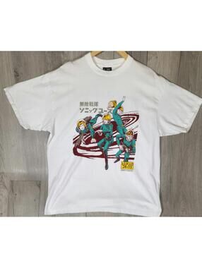 Vintage Hysteric Glamour Sonic Youth Invincible Squadron 90s Graphic T-shirt XL